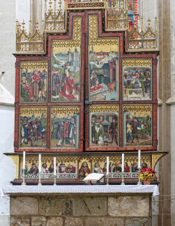 Herlinaltar geschlossen