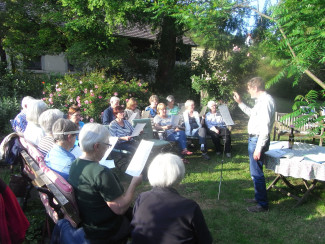 Kirchenchor Heilig Geist im Garten