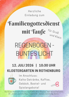 Familiengottesdienst mit Taufe